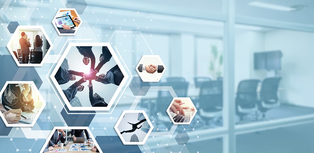 Picture of collaborating people